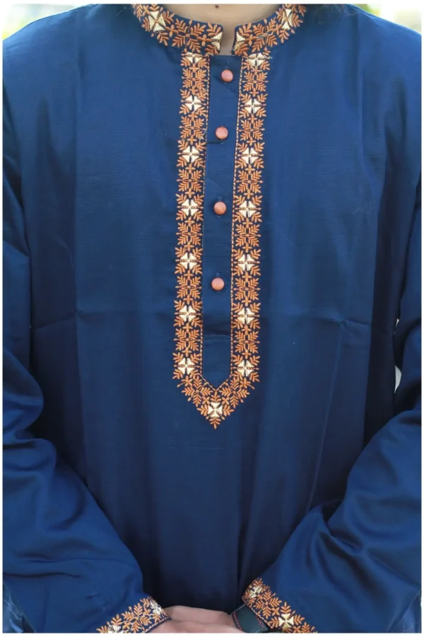 Panjabi - Blue - Image 2